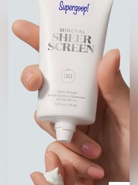 Supergoop! Mineral Sheer Screen SPF 30 - White